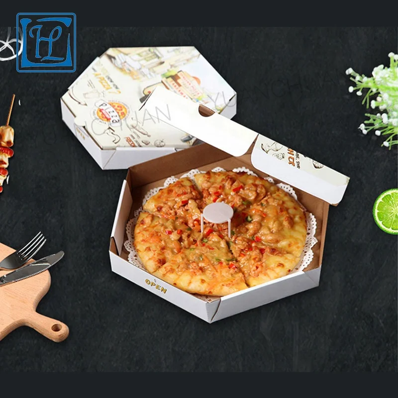 
Top Quality Customized Paper Corrugated Pizza Packing Box 
