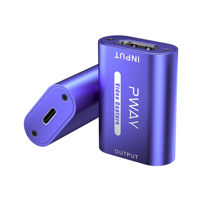 4K Video Capture Card USB/Type-c to HDM I  HD for Video Streaming Game and Live Broadcasting