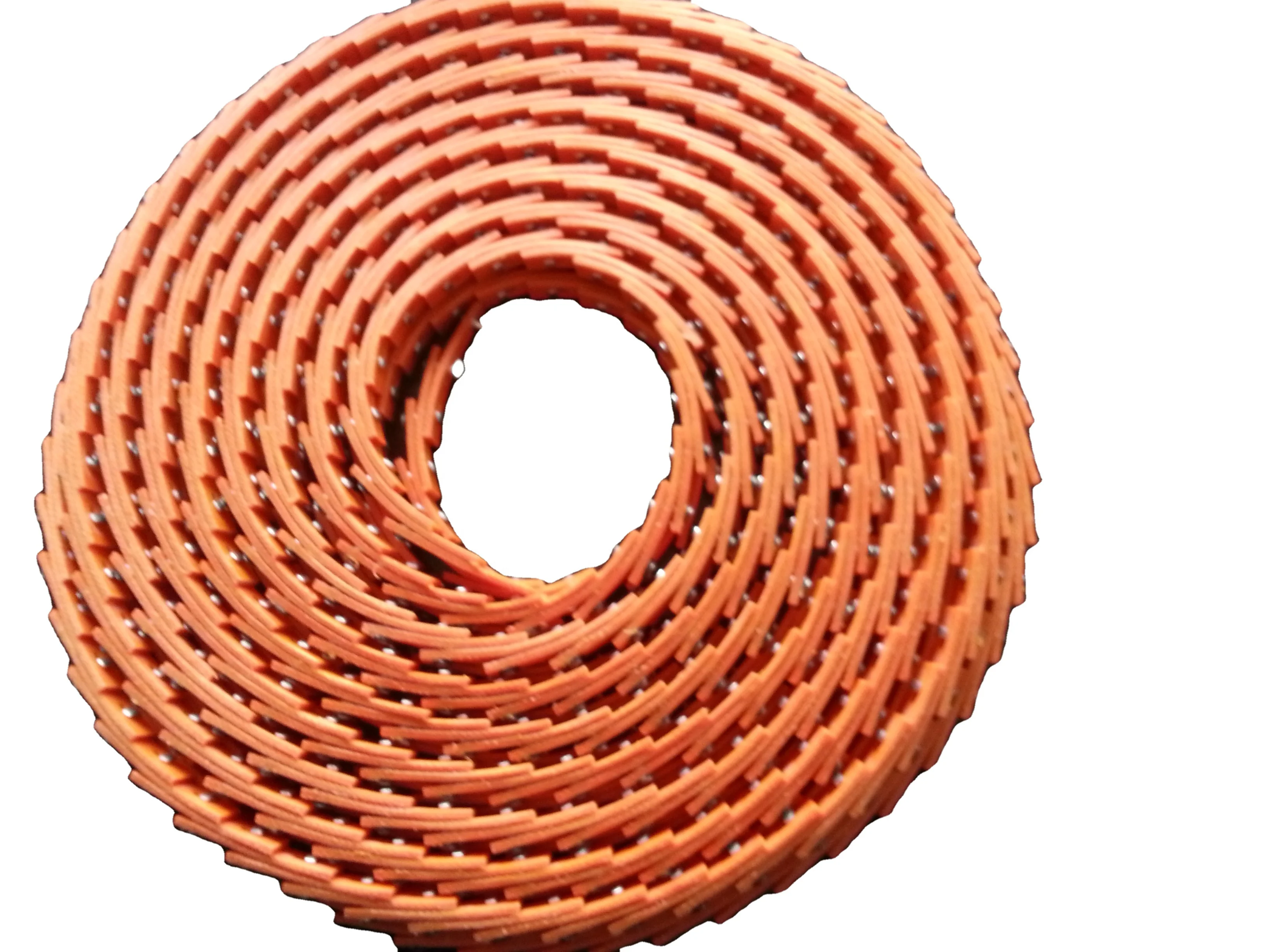 Wholesale Industrial Red Pu Twist Link V Belt