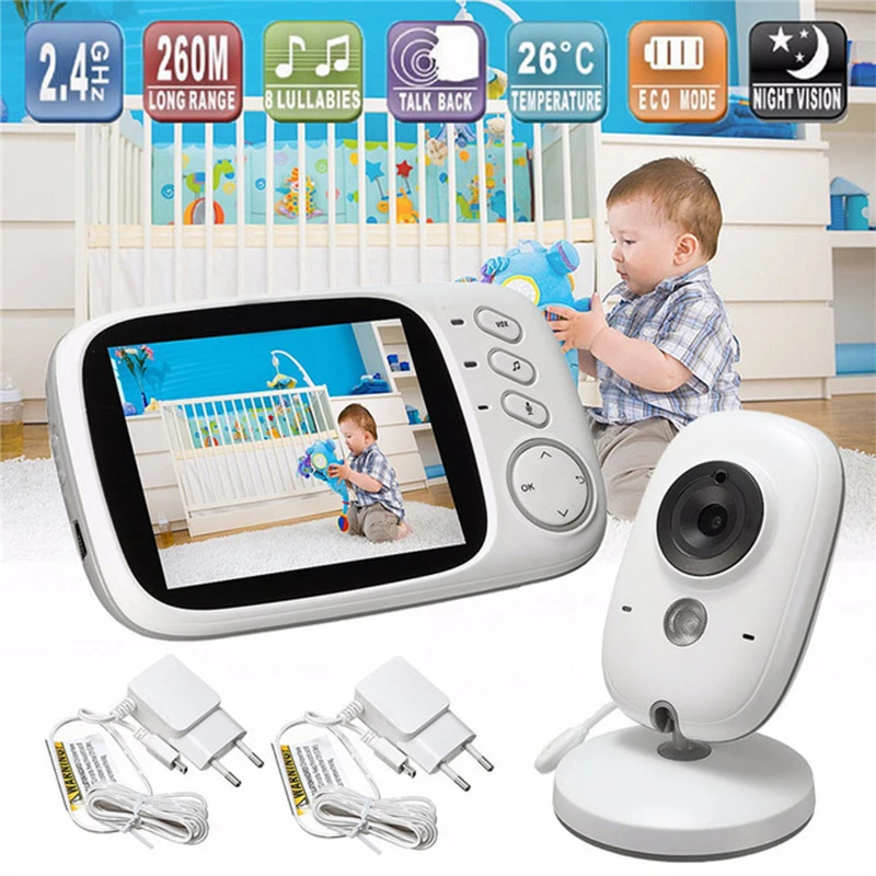 Cheap HD baby pet camera monitor wifi smart baby wireless car best seller sleep temperature monitor