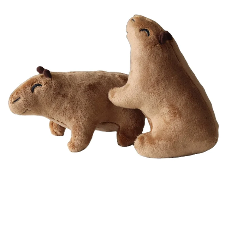 Hot sale Capybara Stuffed Animal soft Plush Toys Rodent Simulation Capybara Animal Toys