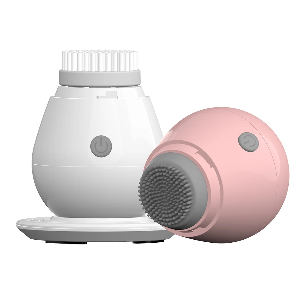 Rechargeable water-proof ultrasonic skin pore cleaner face deep cleaning exfoliators cleansing brush