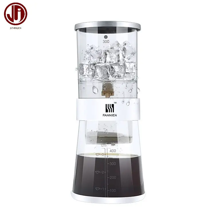 Ice Drip Coffee Pot Glass Household Cold Extraction Drip Type Machine Ice Brewing Extracting Tea Mini Convenient Small Tools Set
