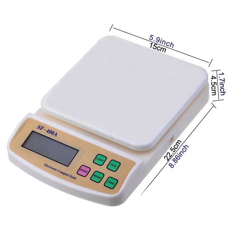 Smart Household Digital Gram Weight Electronic High Accuracy LCD Display Small Home Nutrition Baked Kitchen Food Weighing Scale
