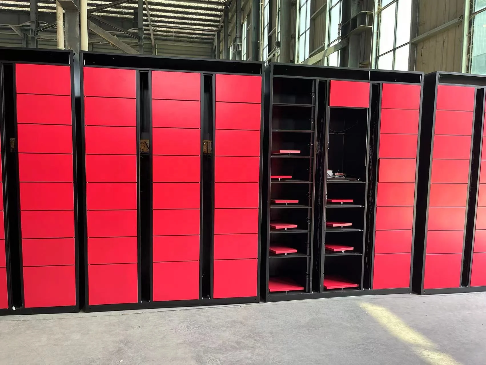 Last Mile Intelligent Parcel Locker Pin Code Self-service Pick up Parcel Delivery Locker