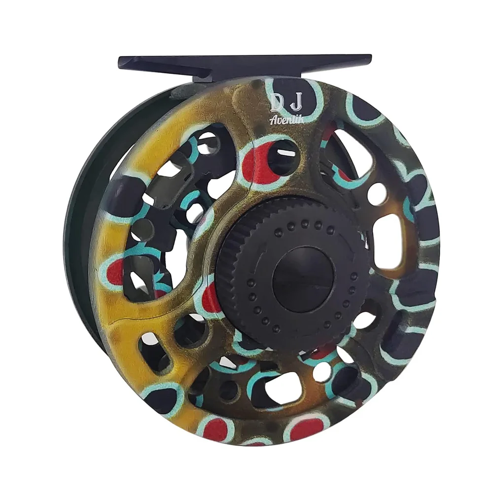 Customize super larger abor alum fly fishing reel with 3/5 5/7 7/9 sizes (B02)