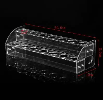 Disassemble multi layers acrylic lipstick nail polish perfume display rack holder stand