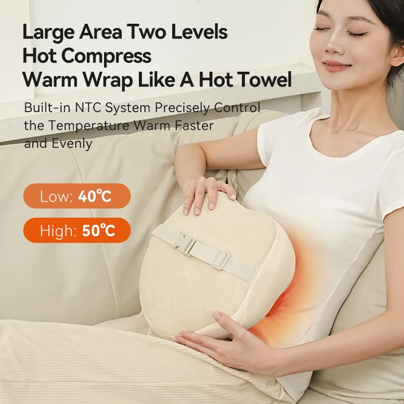 New Design Portable Massage Cushion Neck Pillow Massager Adjustable Neck Cushion Full Body Deep Tissue Massager