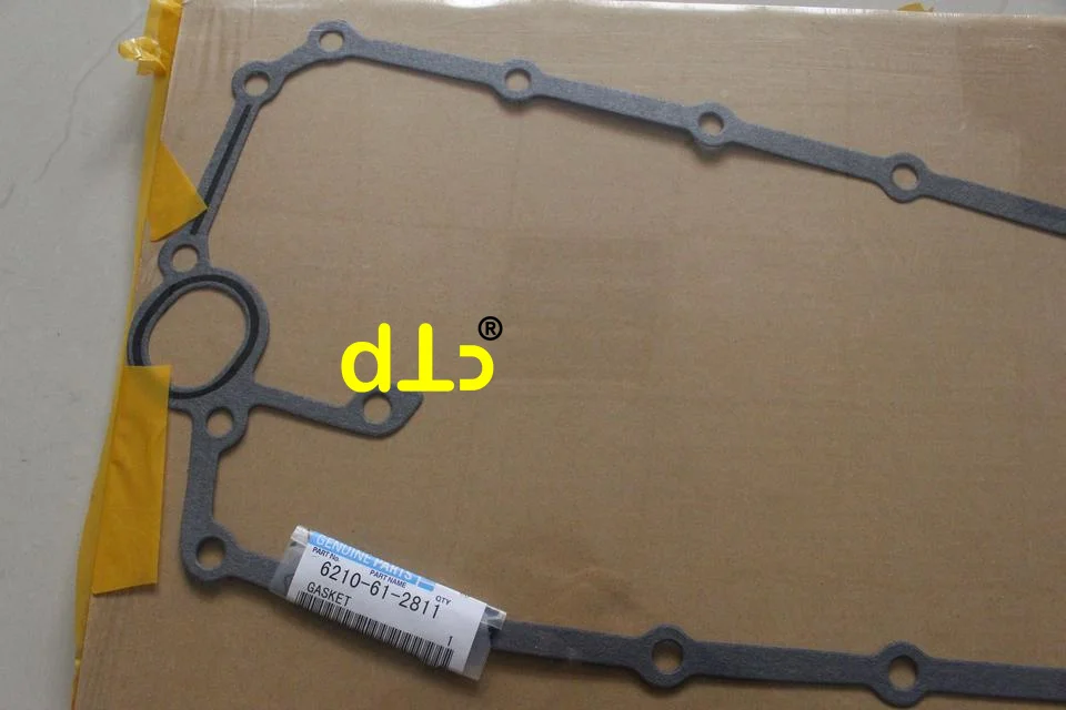 Huida New100% 6210-61-2811 GASKET for 6d140 CYLINDER BLOCK KIT