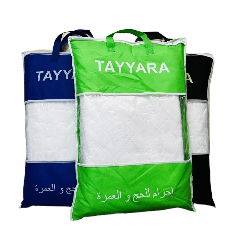 100% Polyester Ihram Clothes for Hajj Umrah Breathable Hajj Clothing Islamic Worship