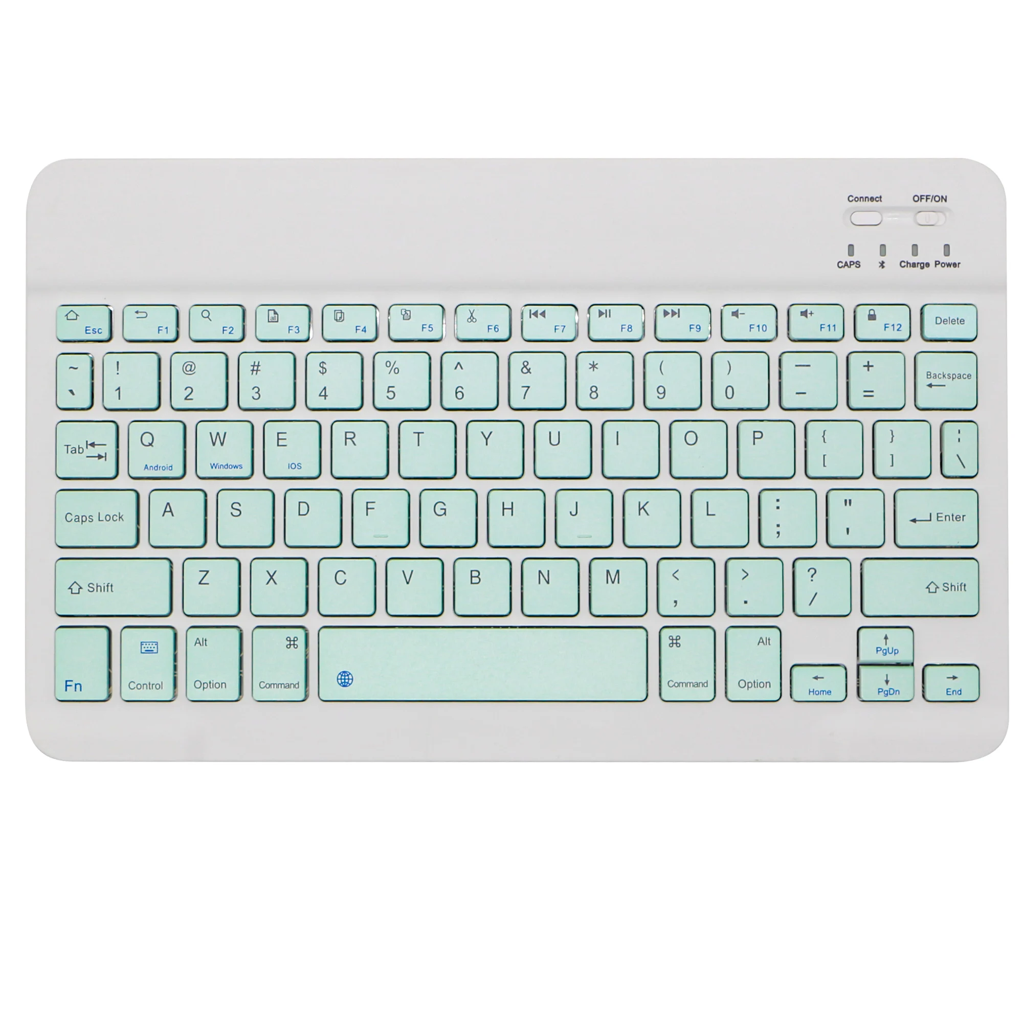 10.1 Inch Portable Mini Wireless Bluetooth Keyboard For Tablet Pc Laptop IPad IOS Android Phone Russian Spanish Arabic