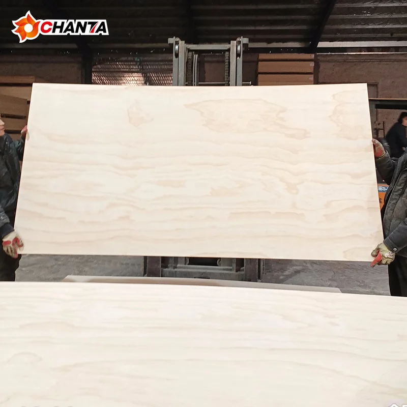 Chanta China Factory 9mm 15mm 18mm Pine Plywood Sheet 4x8 For Construction