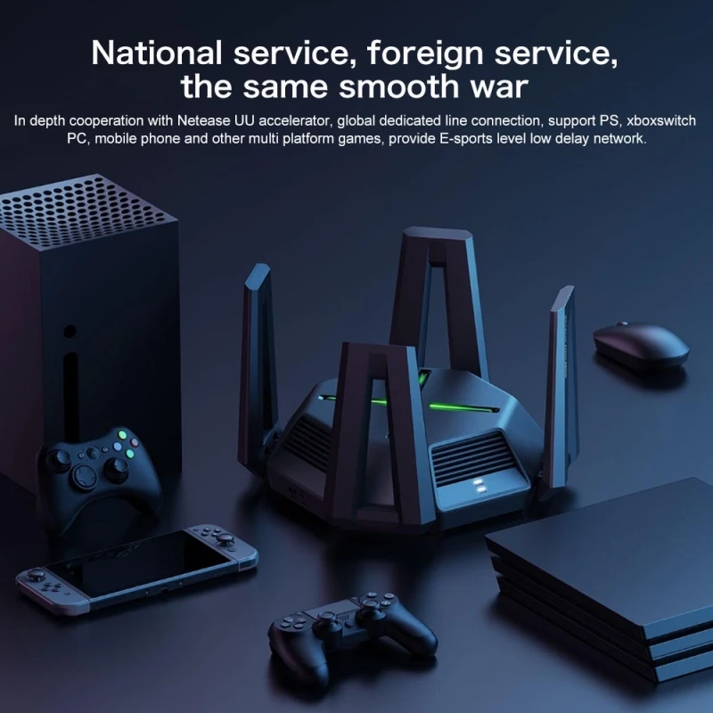 Xiaomi AX9000 WiFi Router Original WiFi6 Enhanced Edition 12 Antennas Wireless Mesh Network Game Acceleration Repeater Router