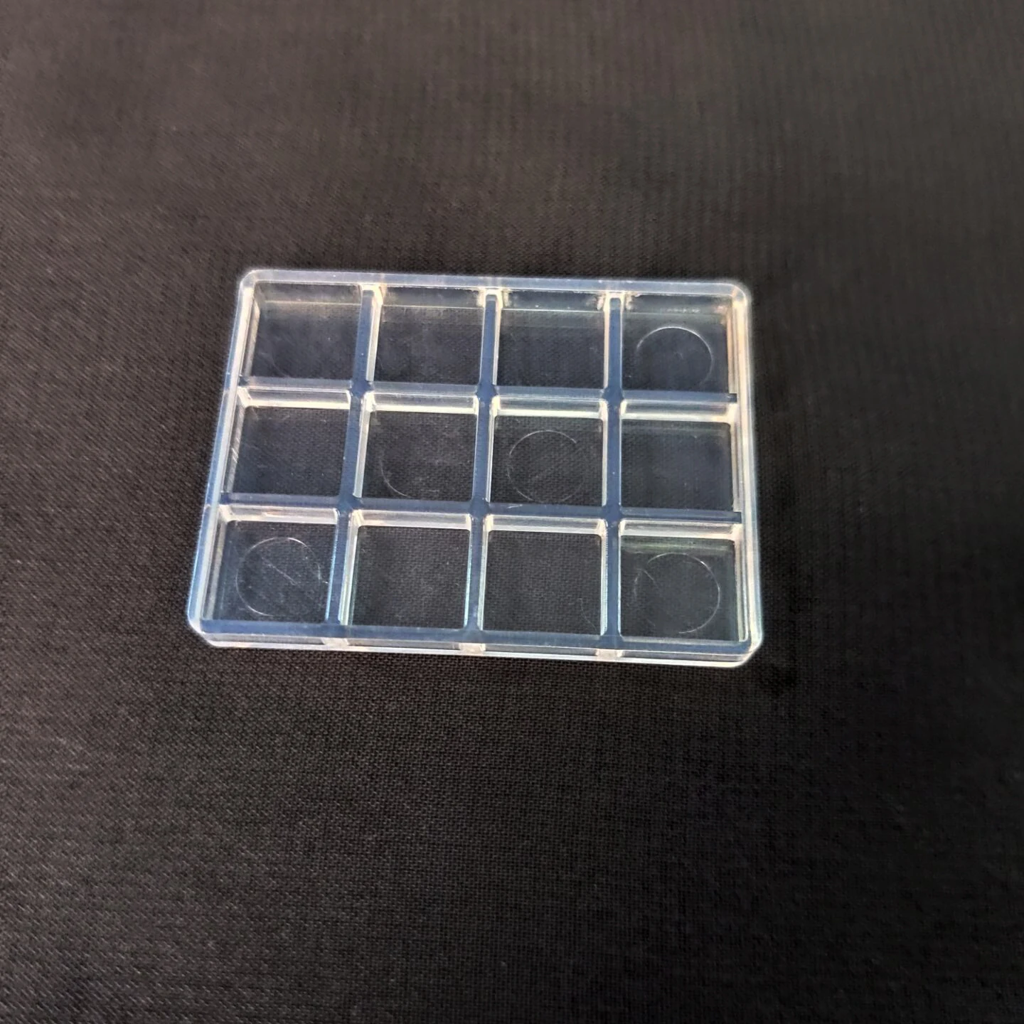 0 5 мл 12 ячеек Акварельная живопись компонент мини половина кастрюли