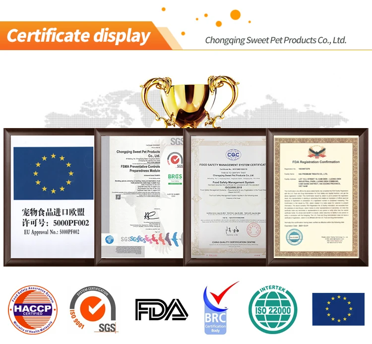 OEM/ODM Hot Sale Wholesale Healthy Natural Dog Snacks pet food dental chew dog training snack treats