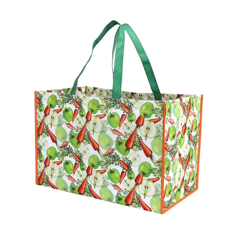 Chiterion Grocery Promotional polypropylene tote bags PET Full Printing PP Shopping bags Laminated Non Woven bag