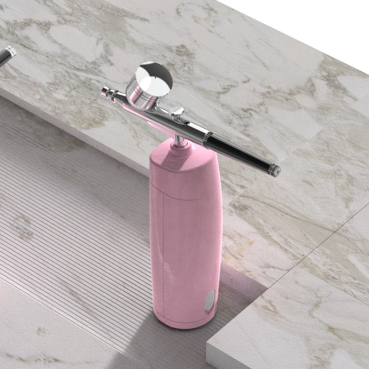 
New Airbrush Makeup Kit With Compressor Spray Gun 0.3mm Nozzle Face Skin Facial Decorating Tool Nail Art Paint Tattoo Airbrush 