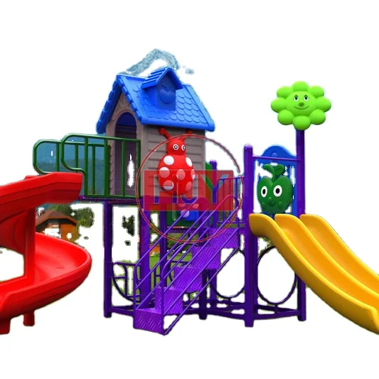 super quality outdoor popular kid small outdoor slide plastic for sale