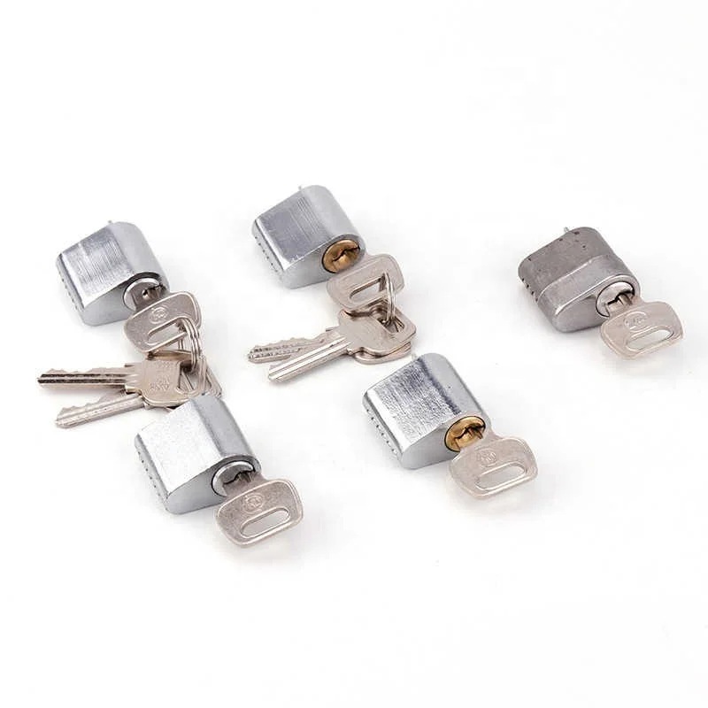 Fire Door Lock Cylinder Tube Well Lock Short Core Security Door Passage Lock Cylinder Escape Copper