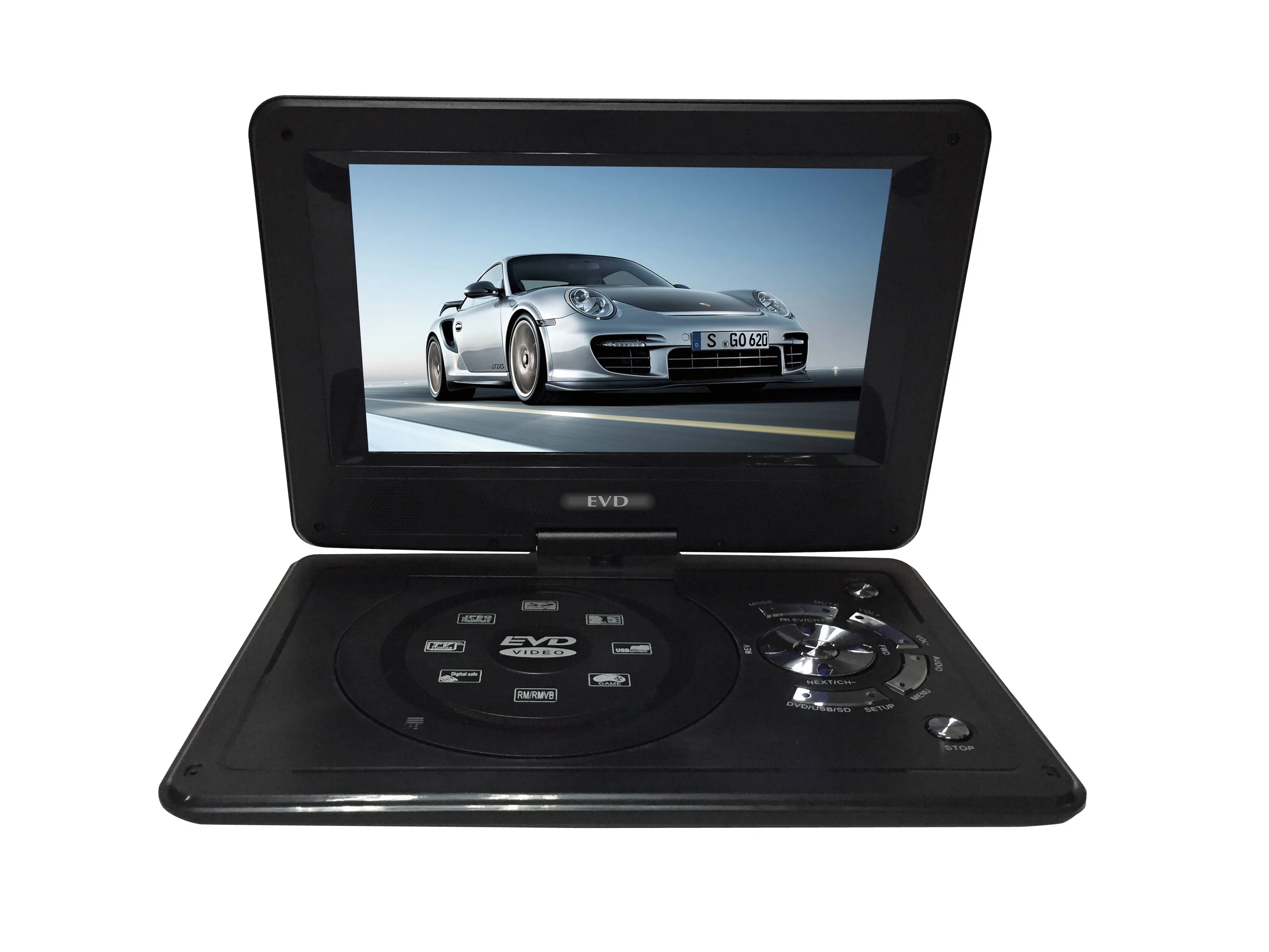  HOT TNTSTAR TNT-980 hot selling Portable Dvd Player with Usb MP4 High Quality 9 Inch Radio OEM EVD