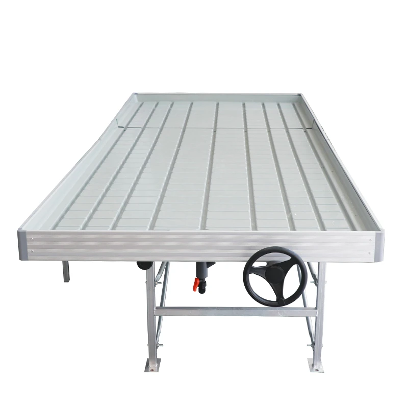 Более дешевые продукты оборудование прокатки столы aquaponic глубокие лотки 4x8 dr