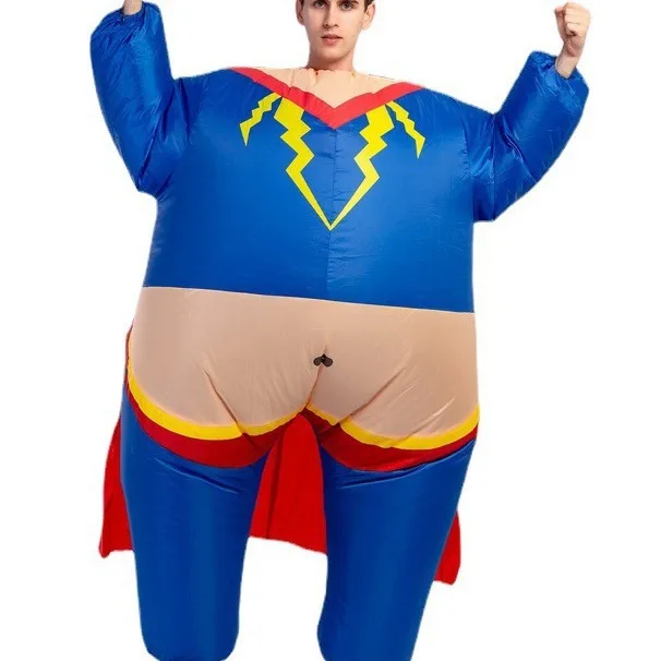 Inflatable superman costumes, sumo clothes, dolls, props, inflatable models