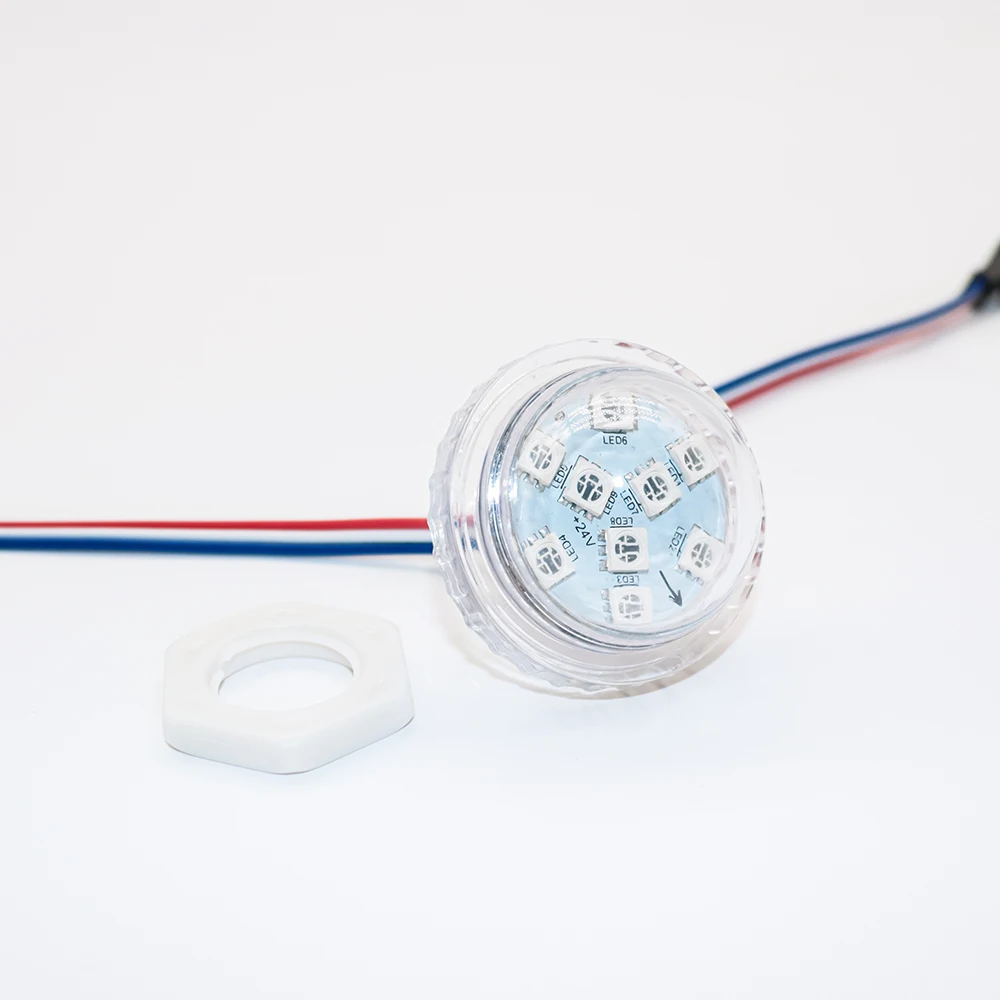 Professional Design Programmable 9-Point RGB 35mm LED Pixel Dot Lights for Amusement