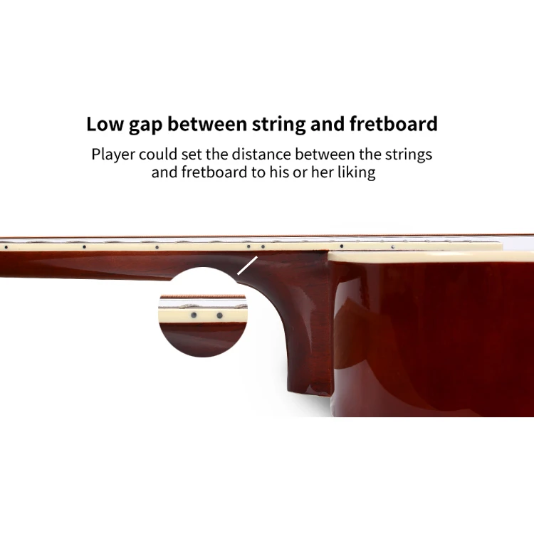 Wholesale 40 Inch Acoustic Guitar With EQ