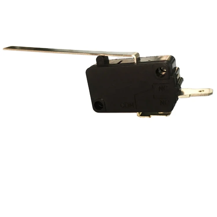 Tuowei/Towei safety micro switch supplier manufacturer 15A/250V t125 2 pin heater micro switch with long lever