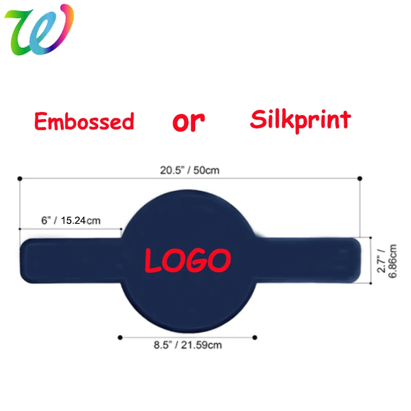 Non-stick Long Handled Sling Silicon Bread Mat Baking mat for Dutch Oven