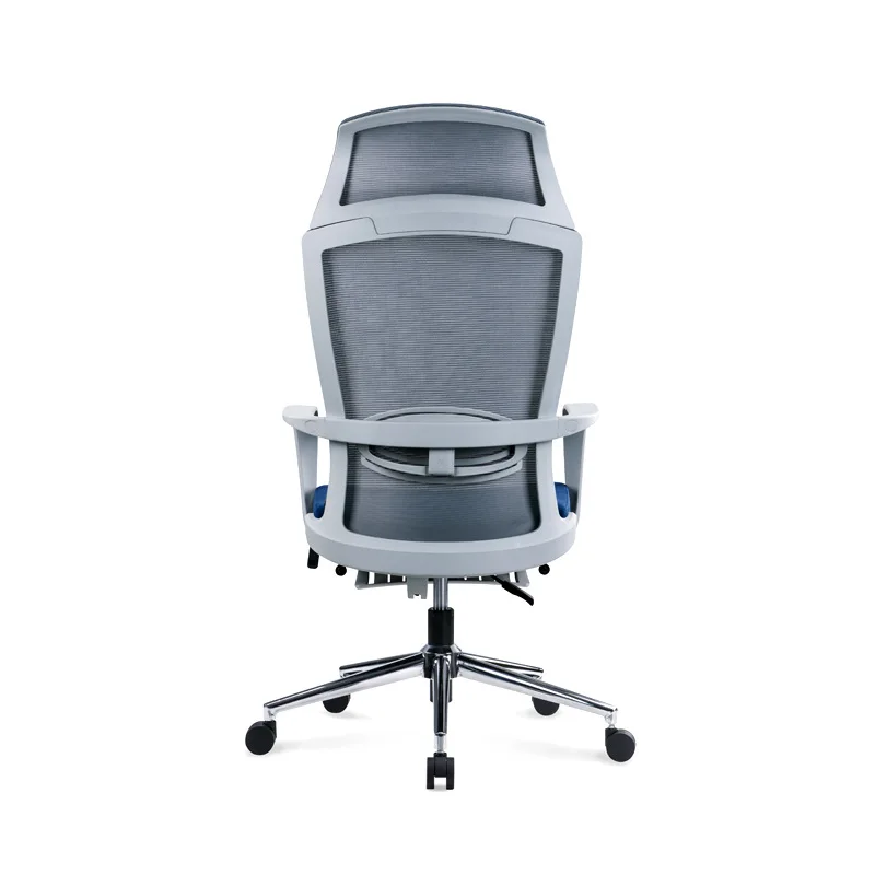 Mult-ifunctional Adjustable Armrest High Back Headrest Mesh Fabric Soft Pad Ceo Chairman Office Chair Swivel