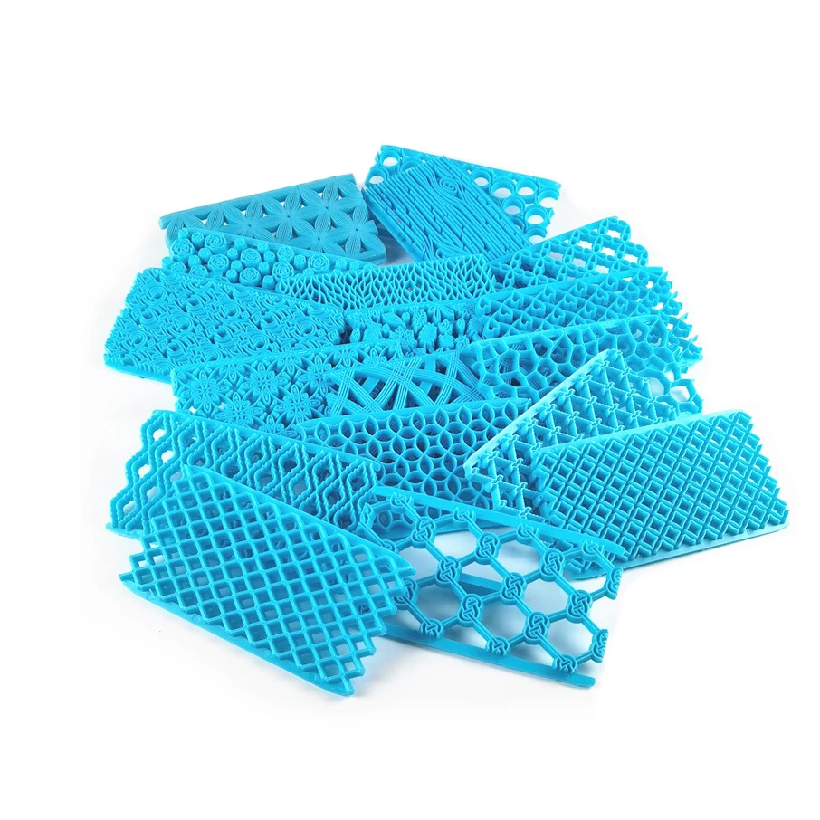 Выдавливатель для помадки с различными узорами форма тиснения торта кружевной цветок печенье резак печенья инструмент украшения