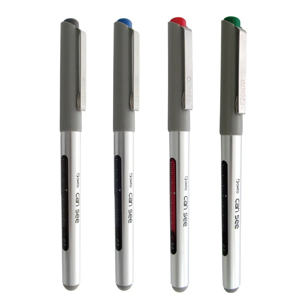 Japan light green smoother quickly drying roller ball stylus pens