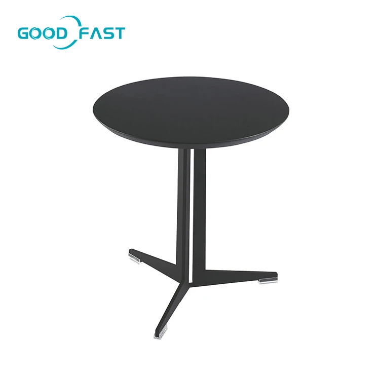 Популярный дизайн 2022 ресторанная мебель в скандинавском стиле металлическая основа окрашенный стол для отеля из МДФ белый