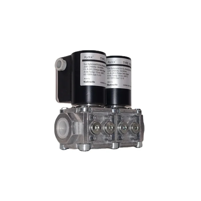 High Quality Aluminum Material Natural Gas Solenoid Safety Valve Electrically Fast Closing Solenoid Valve