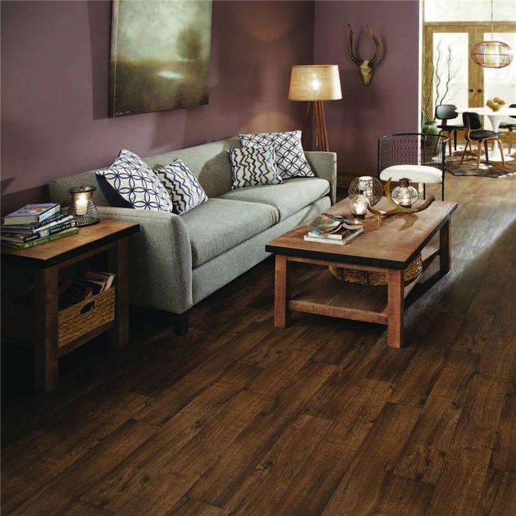 Commercial grade durability with a 20mil wear layer Interlocking system SPC vinyl flooring