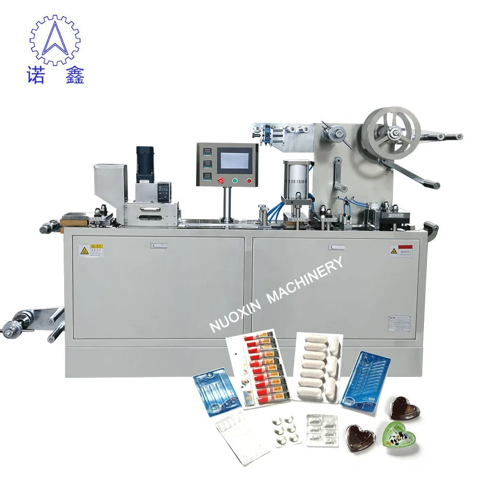 DPB140 Pharmaceutical Lab Milk Tablet Capsule Candy Automatic Blister Packing Machine