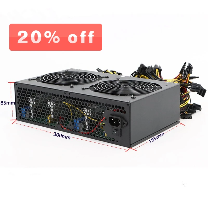 12v power supply 3080 graphic cards computer power supply 3800w 3600W 4000W for 8 gpu server case