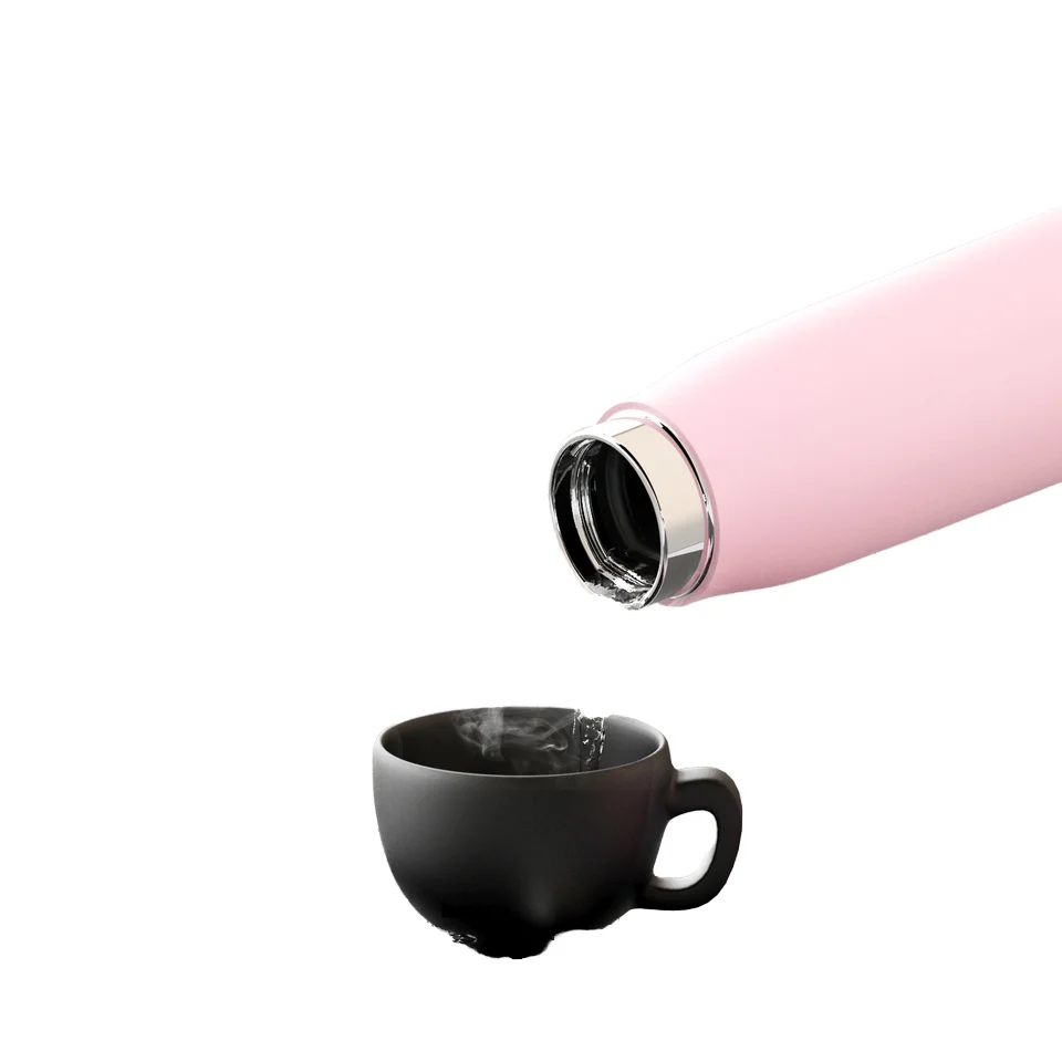 Smart UV Light Self-Cleaning Vacuum Water Bottle 306L Stainless Steel Food Grade with Reminder to Drink Water