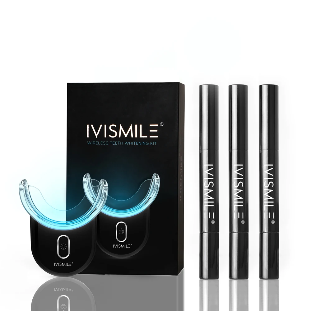 Лидер продаж 2021 новинка набор для отбеливания зубов IVISmile дома салонного использования гелевая ручка с логотипом и без