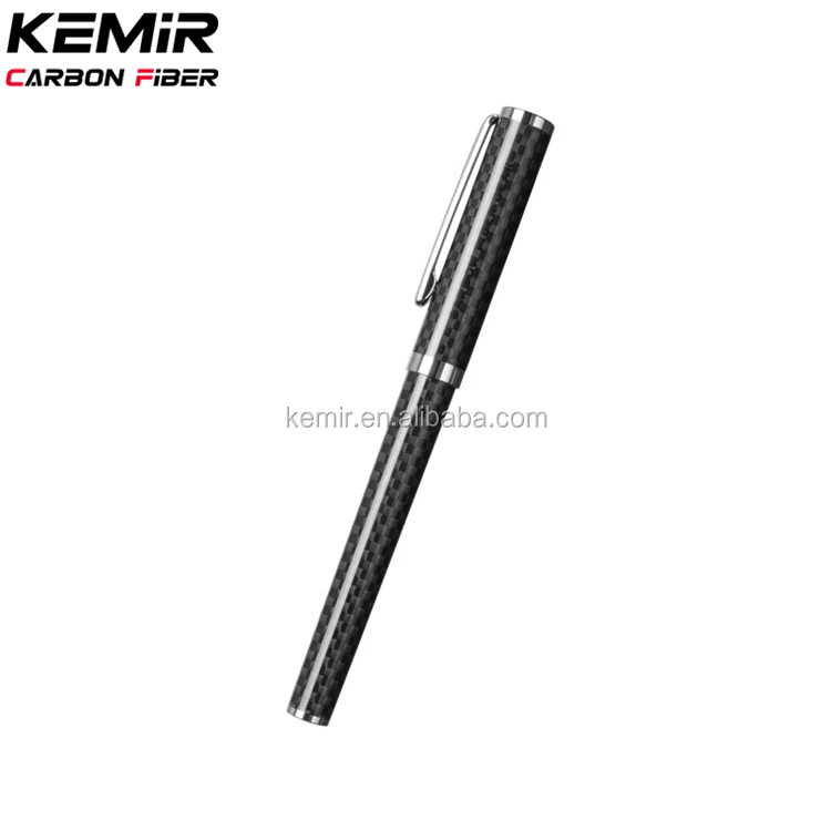 
Luxury Real Carbon fiber Fountain pen with Customized LOGO service 