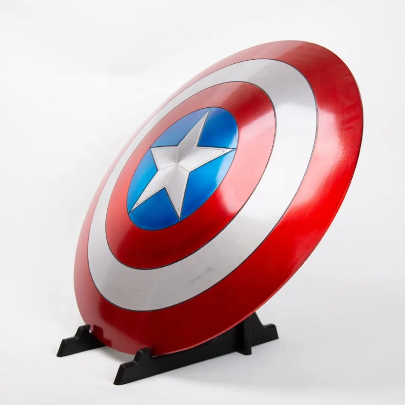 Marvel Мстители Стив Роджерс Капитан Американский щит для косплея реквизит из алюминиевого сплава