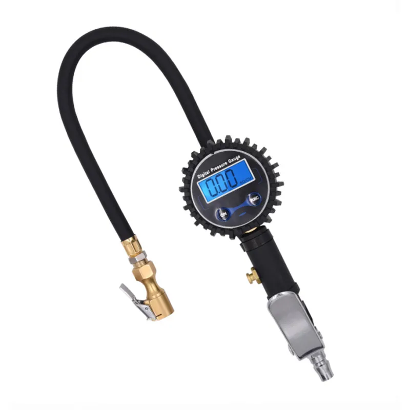 0-250psi настраиваемый Высокоточный ЖК-дисплей Автомобильный цифровой датчик давления в шинах воздушный