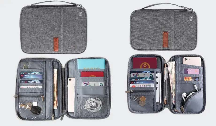 New Trading Card Men Display Land yard Kids Family Wallet Baby Leather Cover Case Bling Holders Wholesale Travel Passport Holder