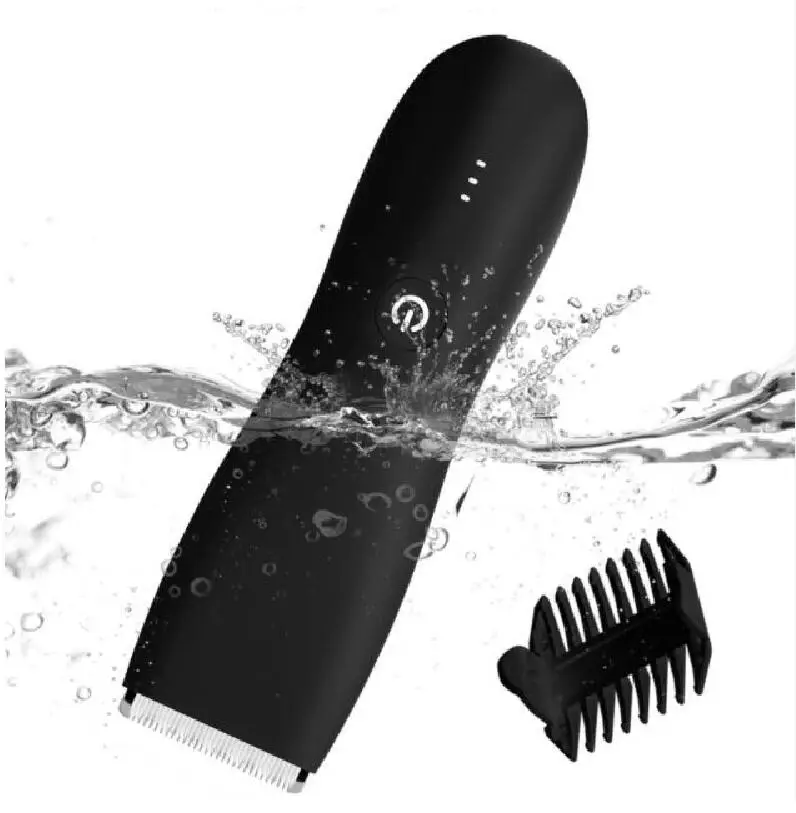 Новейший перезаряжаемый высокоскоростной двигатель беспроводной водонепроницаемый съемный Электрический Водонепроницаемый триммер для волос