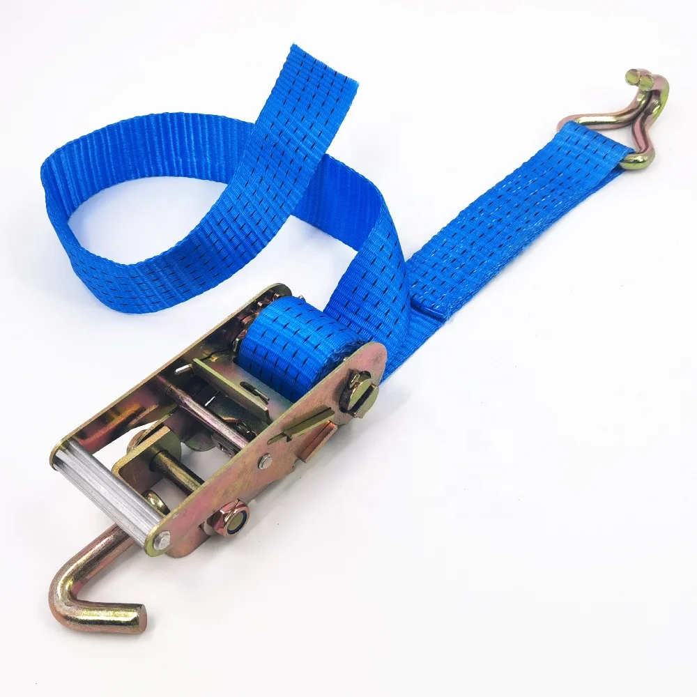 Manufacturer supply 2Inch Ratchet Tie Down Tow Strap 4pcs Car Towing strap