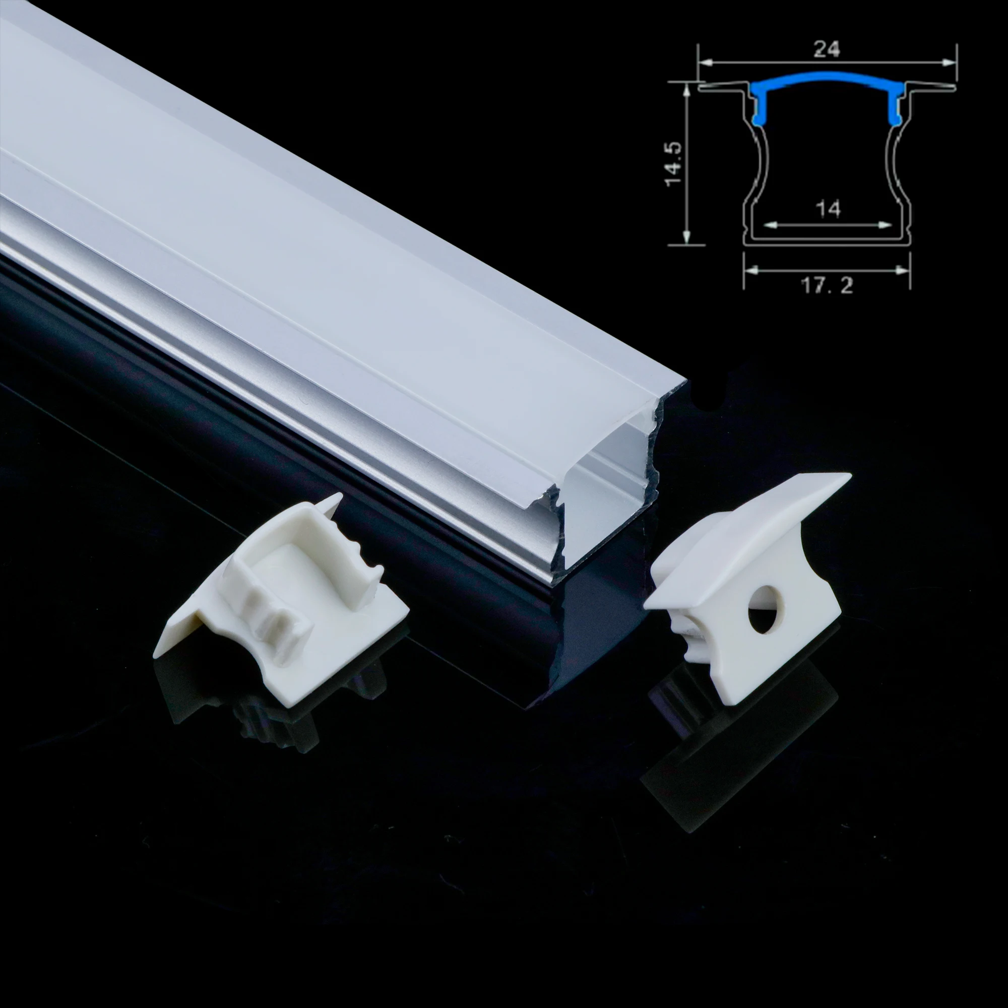 Wholesale Prices Led Linear Light Aluminum Profile Surface Strips Lighting LED Aluminum Extrusion Profiles