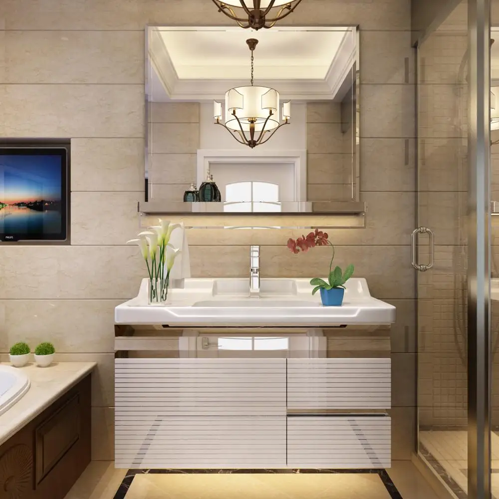 
Waterproof Sink Cabinet Bathroom Vanity single 