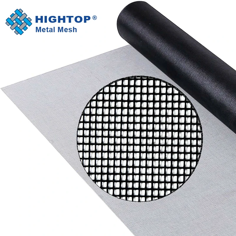 Сетка из черного стекловолокна 16*18 для защиты от насекомых