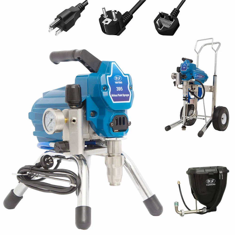 Airless sprayer factory direct sales 110V 60Hz 395 hopper sprayer Electric paint sprayer factory